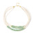 Collar en plata con Amazonita (Riya)