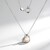 Collana in argento con Perla d'Acqua Dolce Bianca