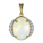 Ciondolo in oro con Opale di Welo (Adela Gold)