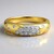 Anello in oro con Diamante SI1 (G) (Annette)