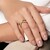 Bague en or et Diamant champagne I2 (de Melo Gold)