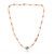 Collar en plata con Cuarzo cognac (TPC)