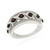 Bague en argent et Grenat Rhodolite