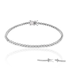 Brazalete en oro con Diamante I1 (H)  (CIRARI)