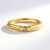 Anello in argento con Diamante Cioccolato I2