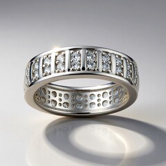 Anello in argento con Zircone