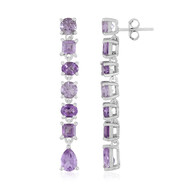 Amethyst-Silberohrringe