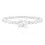 Gouden ring met een Diamant SI1 (G) (Annette)