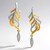 Orecchini in argento con Diamante I1 (H) (Gems en Vogue)