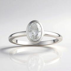 Anello in argento con Zircone