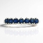 Anello in oro con Zaffiro Ceylon Blu (CIRARI)