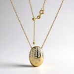 Collana in argento con Zircone (Adela Silber)
