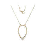 Collana in argento con Zircone (Adela Silber)