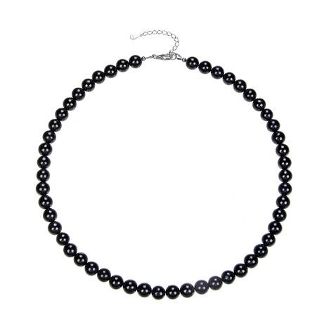 Collar en plata con Shungita