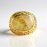 Anello in argento con Quarzo Rutilato (Ornaments by de Melo)