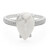 Bague en argent et Howlite