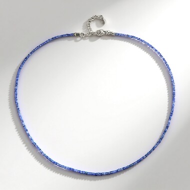 Collar en plata con Zafiro AAA de Ceilán