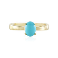 Anello in argento con Turchese Sleeping Beauty