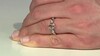 Zilveren ring met een Marropino Morganiet