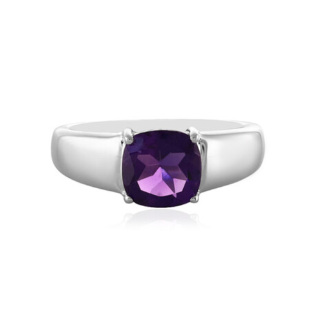 Anello in argento con Ametista