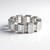 Anello in argento con Petalite