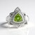 Anello in argento con Peridoto