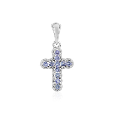 Pendentif en argent et Tanzanite