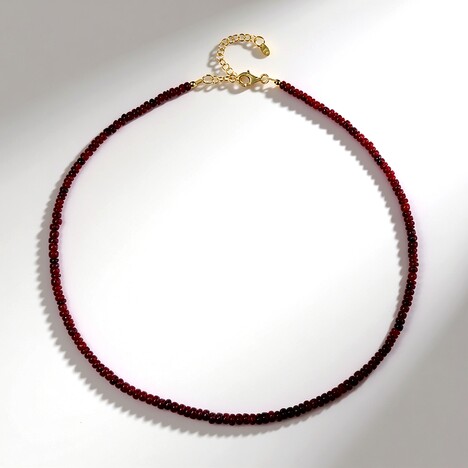 Collana in argento con Rubino