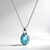 Collana in oro con Apatite Blu