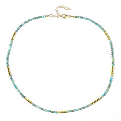 Türkis-Silberhalskette