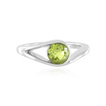 Anello in argento con Peridoto