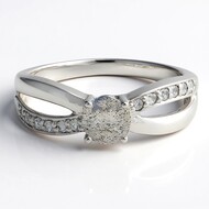 Romanian Spectrolite Silver Ring