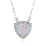 Welo Opal Silver Necklace