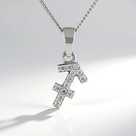 Collana in argento con Zircone