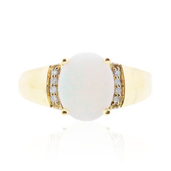 Bague en or et Opale d'Australie (CIRARI)