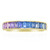 Gouden ring met saffieren (CIRARI)