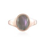 Anillo en plata con Labradorita púrpura de Maniry (KM by Juwelo)