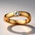 Bague en or et Diamant rose de France VS1 d'Argyle (Annette)