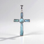 Ciondolo in argento con Larimar