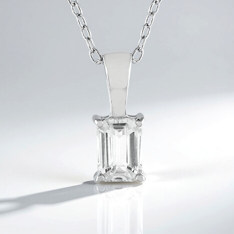 Collana in argento con Zircone