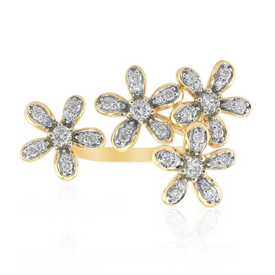 Anello in oro con Diamante SI1 (G) (Annette)