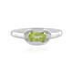 Bague en argent et Péridot