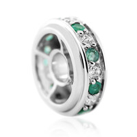 Socoto Emerald Silver Pendant