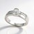 Anello in argento con Zircone