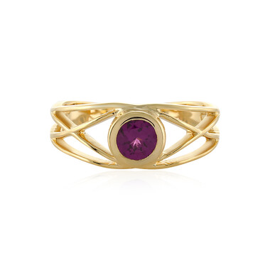 Anello in argento con Zircone Rosa