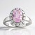 Anello in argento con Kunzite