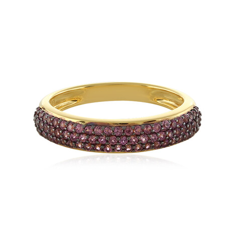 Anello in argento con Rodolite