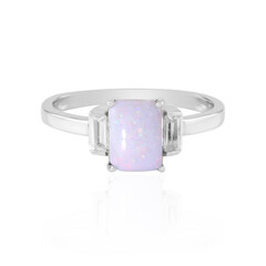 Australischer Opal-Silberring