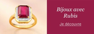 Bijoux avec Rubis