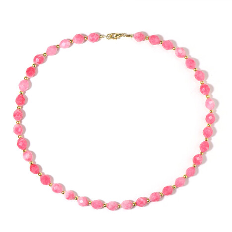 Blush Quartz Silver Necklace